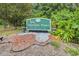 A beautifully landscaped community sign for Marilyn Pines, Deed Restricted 55 Plus at 2060 Marilyn St # 114, Clearwater, FL 33765