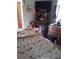 Bedroom featuring a bed, tv, dresser, and various decorations at 39343/39349 Rusbe, Zephyrhills, FL 33540