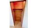 Wood-lined closet featuring a clothing rod at 4722 Harris Ave, Sarasota, FL 34233
