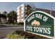 A view of the Terrace Park of Five Towns sign at 5501 80Th N St # 206, St Petersburg, FL 33709