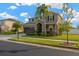 Beautiful two-story home with well manicured lawn and landscaping at 5624 Fisher Glen Loop, Wesley Chapel, FL 33545