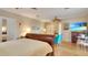 Charming main bedroom with light-colored walls and hardwood floors at 6011 Tangerine S Ave, Gulfport, FL 33707