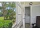 Convenient laundry room located just off the enclosed patio at 7304 W Country Club N Dr # 113, Sarasota, FL 34243