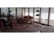 This sunroom is filled with natural light and rustic decor at 7608 Chenkin, Zephyrhills, FL 33540