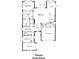 Detailed floor plan showcasing the Falcon's first-floor layout and room dimensions at 8316 Golden Beach Ct, Parrish, FL 34219
