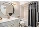 Updated bathroom with a large mirror and shower at 9521 86Th Ave # 9521, Seminole, FL 33777