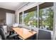 Home office featuring a desk and a view of the pond at 9521 86Th Ave # 9521, Seminole, FL 33777