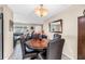 An open dining area flows into the living room, providing ample space for entertaining and relaxation at 9892 111Th St, Seminole, FL 33772