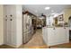 Updated kitchen featuring stainless steel appliances and ample cabinet space at 1151 Lancer Ln, Tarpon Springs, FL 34689