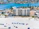 Stunning beachfront condo building with a pool, beach access, and lovely balconies at 13500 Gulf Blvd # 507, Madeira Beach, FL 33708