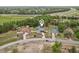 Aerial view of a charming home in a neighborhood near to recreation areas at 14494 Copeland Way, Brooksville, FL 34604
