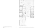 First floor plan showing layout of rooms, including primary bedroom and garage at 14494 Copeland Way, Brooksville, FL 34604