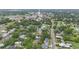Aerial view of a neighborhood with tree-lined streets and single-Gathering homes at 204 W Calhoun St, Plant City, FL 33563
