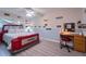 Fun bedroom design with truck bed, cool artwork, and desk area; perfect for  at 2273 Willowbrook Dr, Clearwater, FL 33764