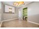 Bedroom with open closet shelves and extra cabinets for plenty of storage and organizing at 2526 W Jean St, Tampa, FL 33614