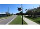 Street view of the Village of Ozona sign along a scenic road at 272 Orange St, Palm Harbor, FL 34683