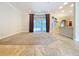 Bright living space with sliding glass doors and seamless flow to the outdoors at 27511 Hialeah Way, Wesley Chapel, FL 33544
