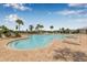 Beautifully designed community pool with lounge chairs and inviting turquoise waters at 2771 Suncoast Blend Dr, Odessa, FL 33556