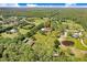 Aerial view of the property showing the location of the home at 3452 Forelock Rd, Tarpon Springs, FL 34688