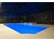 Backyard swimming pool and spa in screened enclosure, great for enjoying a peaceful evening outdoors at twilight at 3452 Forelock Rd, Tarpon Springs, FL 34688