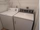 Laundry area with washer and dryer hookups, ready for appliance installation at 503 Sunset Rd, Plant City, FL 33563