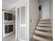 Laundry area with stacked washer and dryer at 5122 Puritan Cir # 5122, Tampa, FL 33617