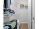 Walk-in closet featuring wire shelving and plenty of room for storage at 5422 Wilkins Trl, Brooksville, FL 34602