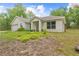 Inviting single-story home with attached garage, manicured lawn, and charming entrance porch perfect for relaxing at 5422 Wilkins Trl, Brooksville, FL 34602