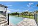 Fenced in-ground pool and patio area, providing a relaxing outdoor space at 6528 Simone Shores Cir, Apollo Beach, FL 33572