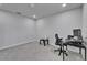 Spacious, carpeted office with recessed lighting and an ergonomic workstation at 6658 Devlin Ln, Wesley Chapel, FL 33545