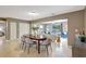 Open-concept living spaces with tiled flooring, neutral walls, and modern furnishings throughout at 821 52Nd S Ave, St Petersburg, FL 33705