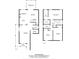 Detailed floorplan shows dimensions and layout of the home's two floors, along with the screened porch at 8514 Manassas Rd, Tampa, FL 33635