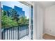 Balcony with black metal railings offering outdoor views and natural light at 113 S Sherrill St # 113, Tampa, FL 33609