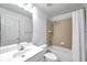 Bathroom features a toilet, a bathtub and a sink at 113 S Sherrill St # 113, Tampa, FL 33609