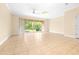 Spacious living room area featuring ceramic tile and natural light at 11546 52Nd E Ct, Parrish, FL 34219