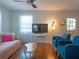 Inviting living room with hardwood floors, modern furniture, and plenty of natural light at 1620 15Th N St, St Petersburg, FL 33704