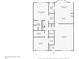 Detailed floor plan showcases open layout with spacious bedrooms, bathrooms, kitchen, and living room at 2192 Swedish Dr # 10, Clearwater, FL 33763