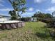 A large backyard space ready to be transformed into your personal paradise at 2524 Novus St, Sarasota, FL 34237