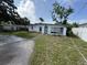 Charming single-story home with a unique teal door, awaiting your personal touch at 2524 Novus St, Sarasota, FL 34237