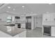 Fully renovated kitchen with stainless appliances and updated countertops at 319 Midway Is, Clearwater Beach, FL 33767