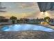 Relaxing private pool overlooking the waterfront and dock with a boat lift at 319 Midway Is, Clearwater Beach, FL 33767