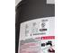 Close-up of the water heater label with detailed model and manufacturing information at 39650 Us Hwy 19 N, Tarpon Springs, FL 34689
