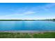 Stunning water view with calm waters and lush green shoreline under a sunny sky at 611 Destiny Dr, Ruskin, FL 33570