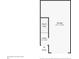 Floor 1 plan featuring the entry, foyer, stairs, and garage layout with precise dimensions for reference at 820 Normandy Trace Rd, Tampa, FL 33602