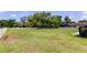 Expansive backyard enclosed by a white fence, offering a sense of privacy and ample room at 9918 Davis Rd, Tampa, FL 33637