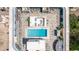 Aerial view of the rooftop pool, lounge and pool deck at 1 Beach Se Dr # 2011, St Petersburg, FL 33701