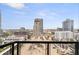 Balcony overlooking cityscape with views of surrounding high-rise buildings and parking garages at 1 Beach Se Dr # 2011, St Petersburg, FL 33701