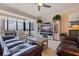 Cozy living room with comfortable seating, cityscape views, and stylish furnishings, creating a welcoming ambiance at 1 Beach Se Dr # 2011, St Petersburg, FL 33701
