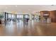 A spacious lounge featuring modern decor and stunning ocean views at 1 Beach Se Dr # 2011, St Petersburg, FL 33701
