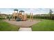 A colorful community playground is a safe place for children to play and make new friends at 11551 Callisia Dr, Odessa, FL 33556